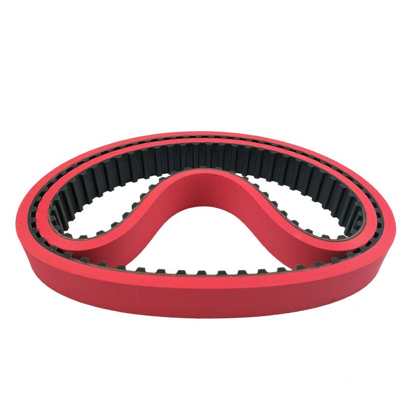 XL/L/H/XH/XXH/T5/T10 Trapezoidal red rubber timing belt angase